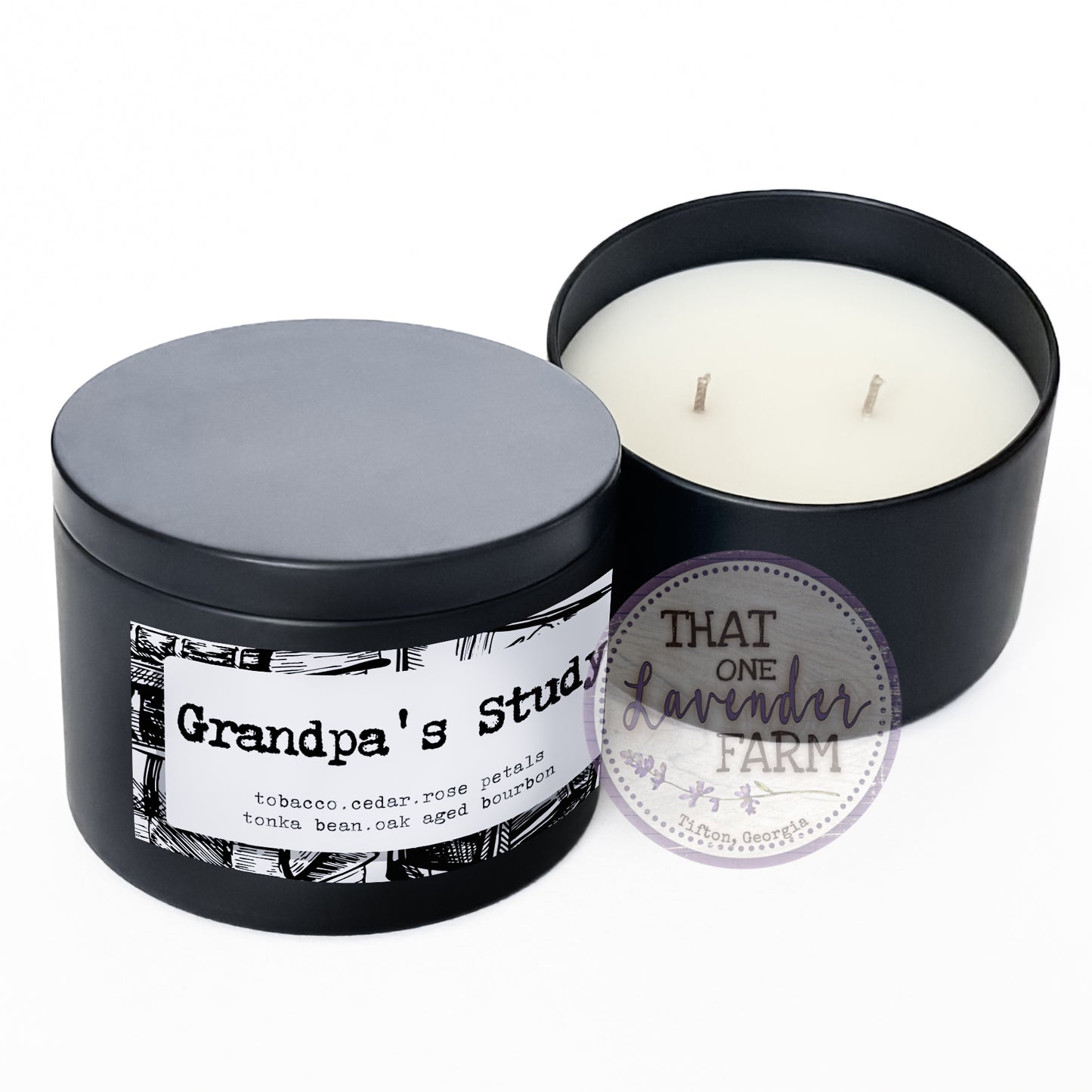 Grandpa’s Study Soy Blend Candle