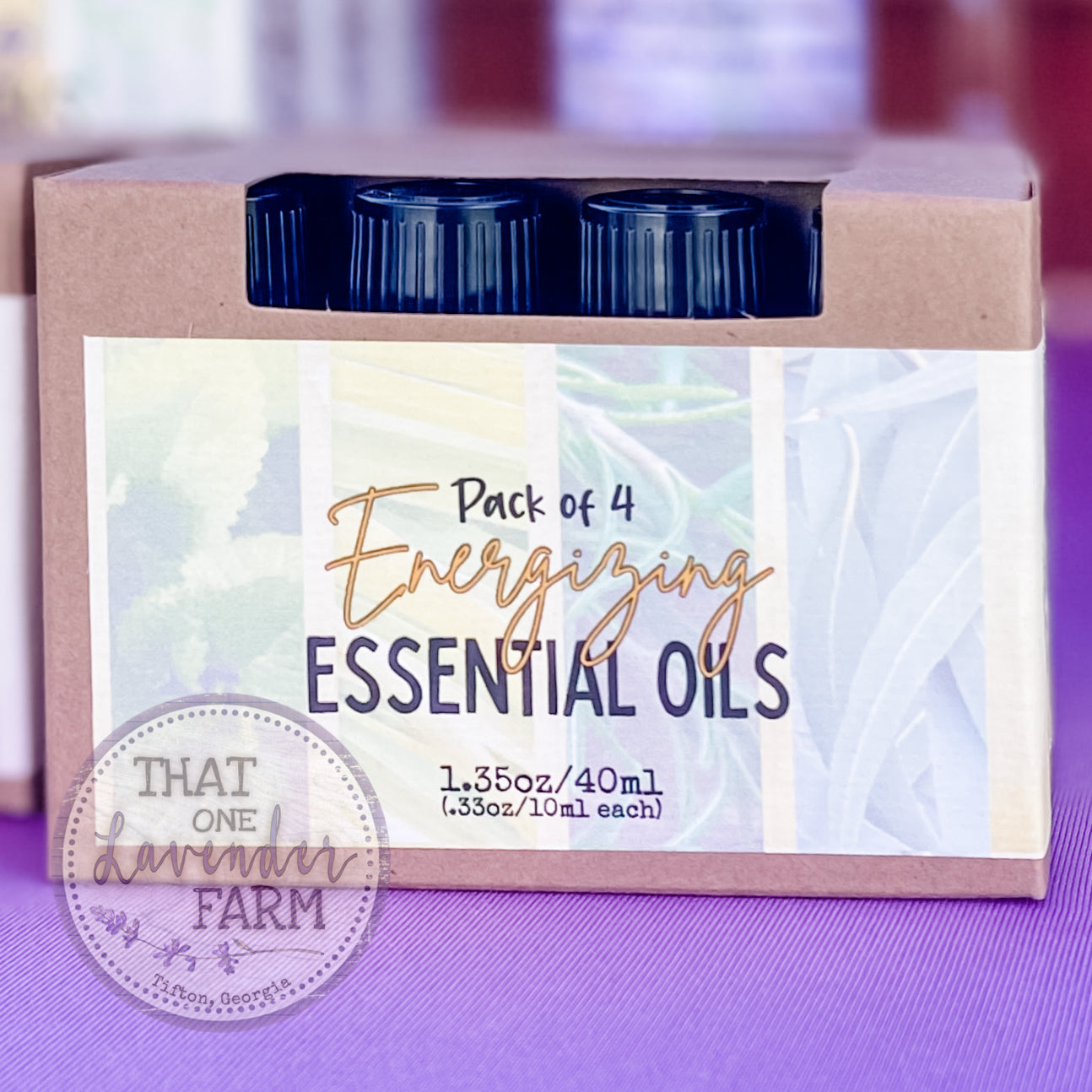 Energizing Essential Oil 4 Pack