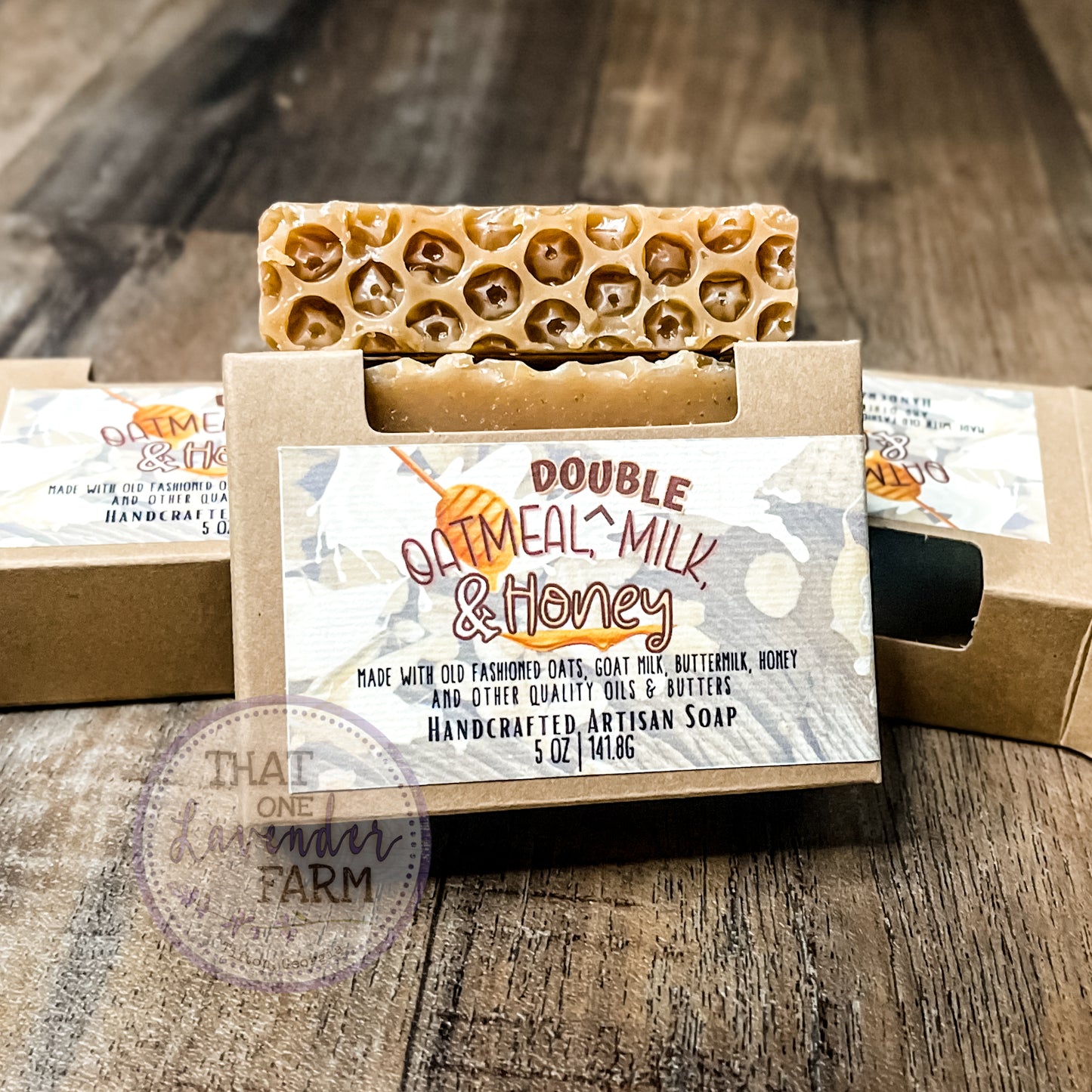 Oatmeal, Double Milk, & Honey Handcrafted Artisan Soap