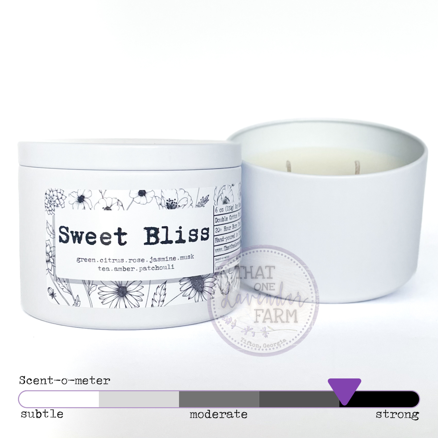 Sweet Bliss Soy Blend Candle