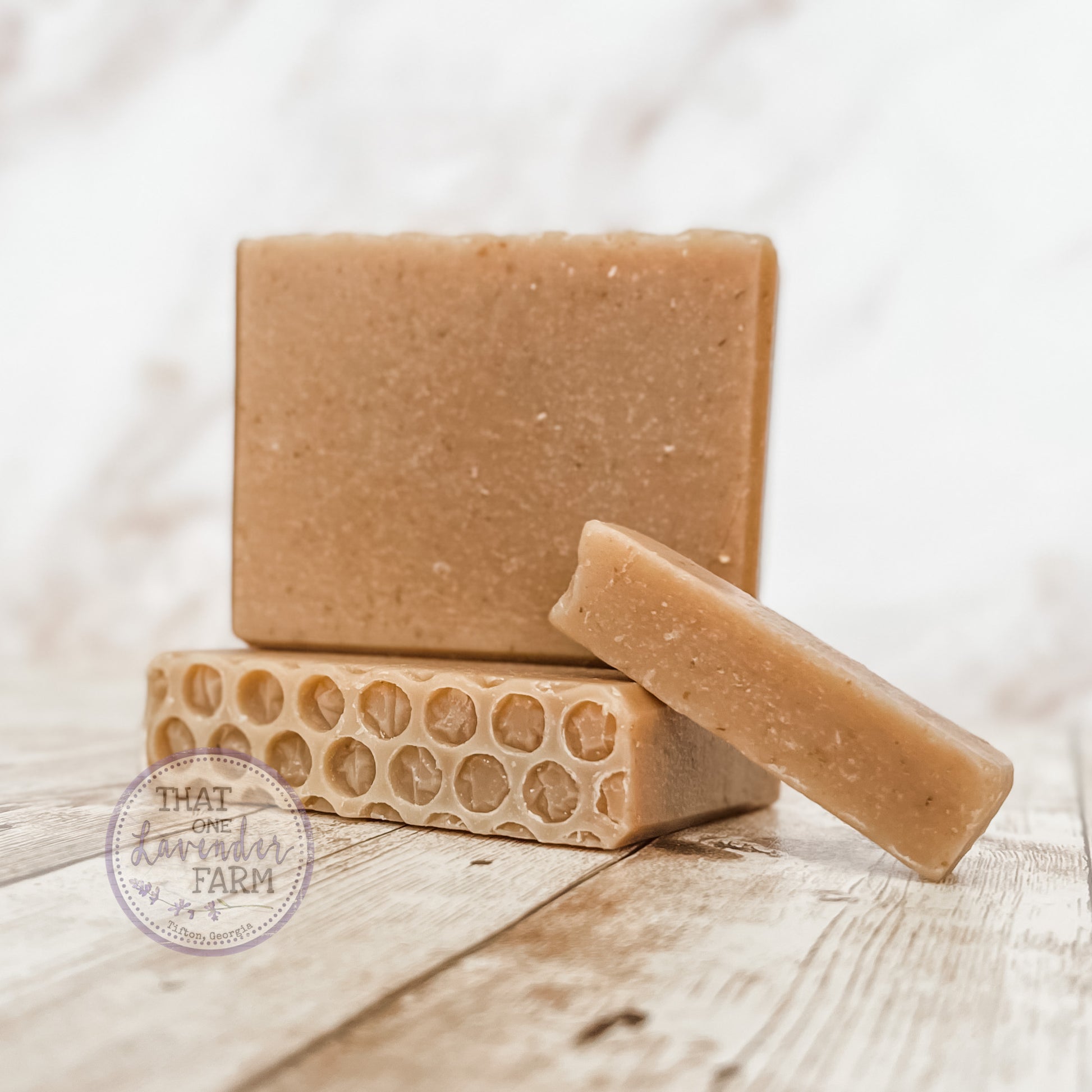 Honey Oatmeal Soap - with local raw honey, unscented