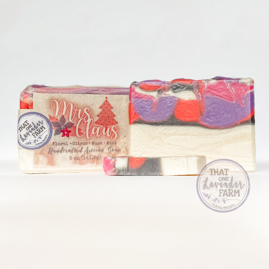 Mrs. Claus Handcrafted Artisan Soap