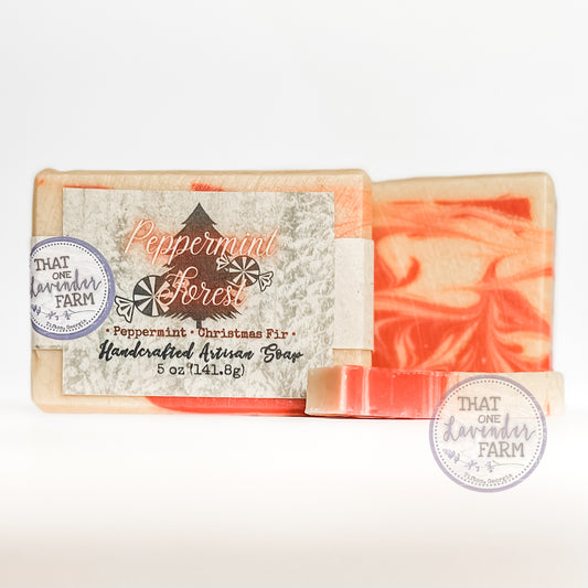 Peppermint Forest Handcrafted Artisan Soap (7177426239665)