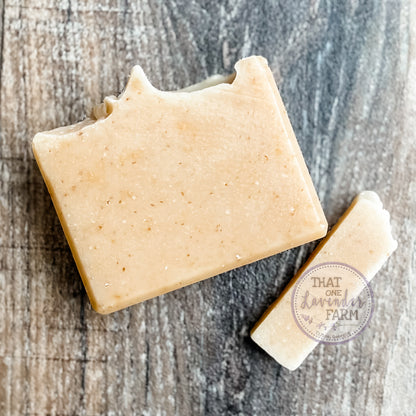 Oatmeal, Milk, & Honey Unscented Handcrafted Artisan Soap (7177425682609)