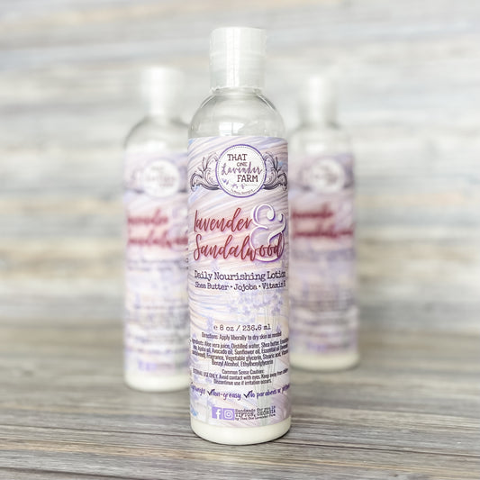 Lavender & Sandalwood Daily Nourishing Lotion (7178549100721)