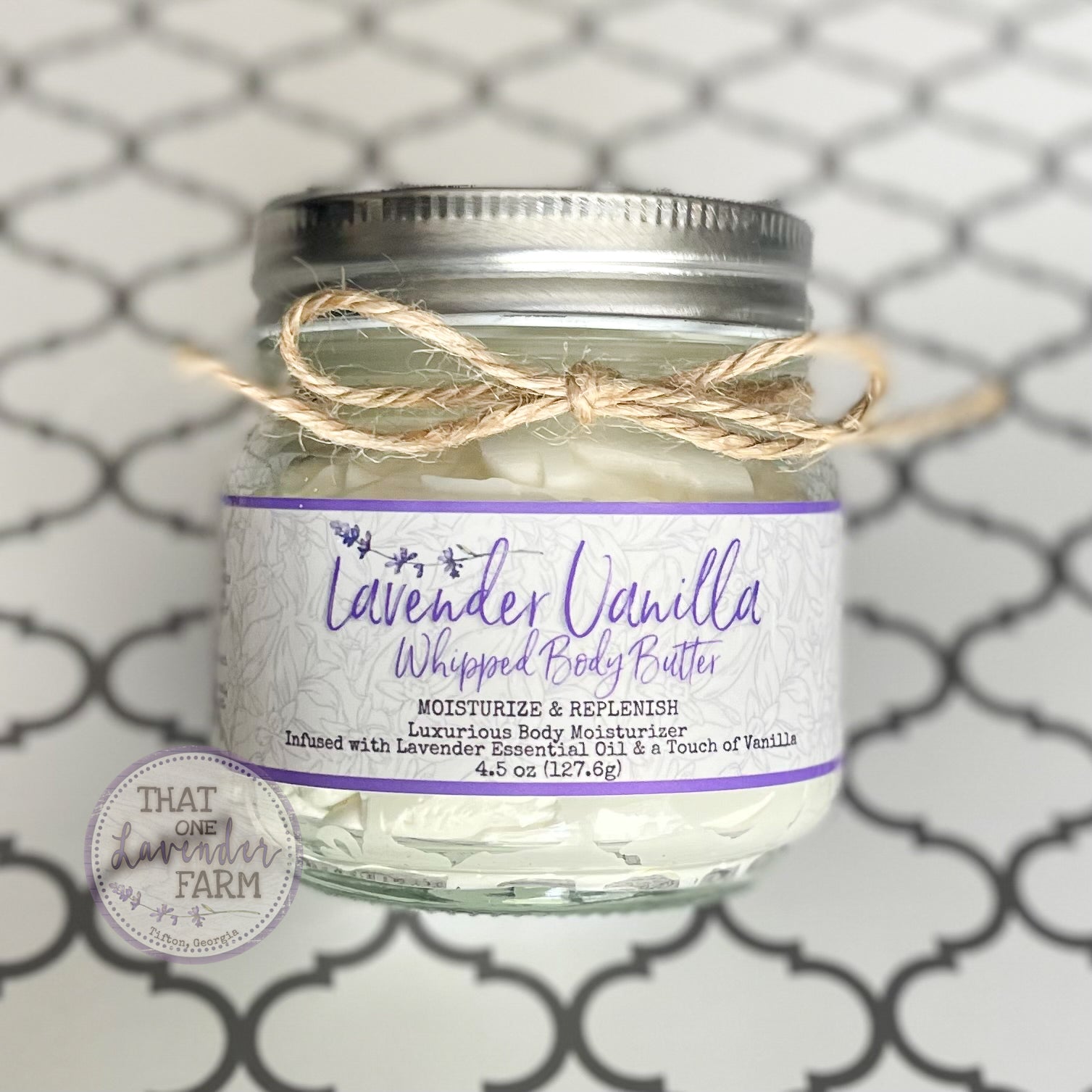 Lavender Vanilla Whipped Body Butter (7178475569329)