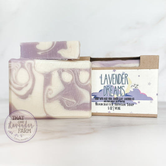 Lavender Dreams Handcrafted Artisan Soap (7177411362993)