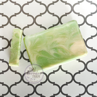 Classy Lemongrassy Handcrafted Artisan Soap (7177387638961)