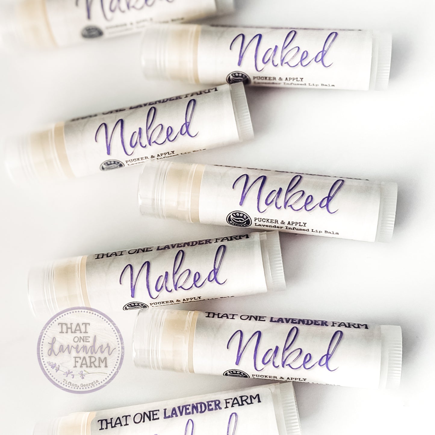 Naked White Label Lip Balm (7178591240369)