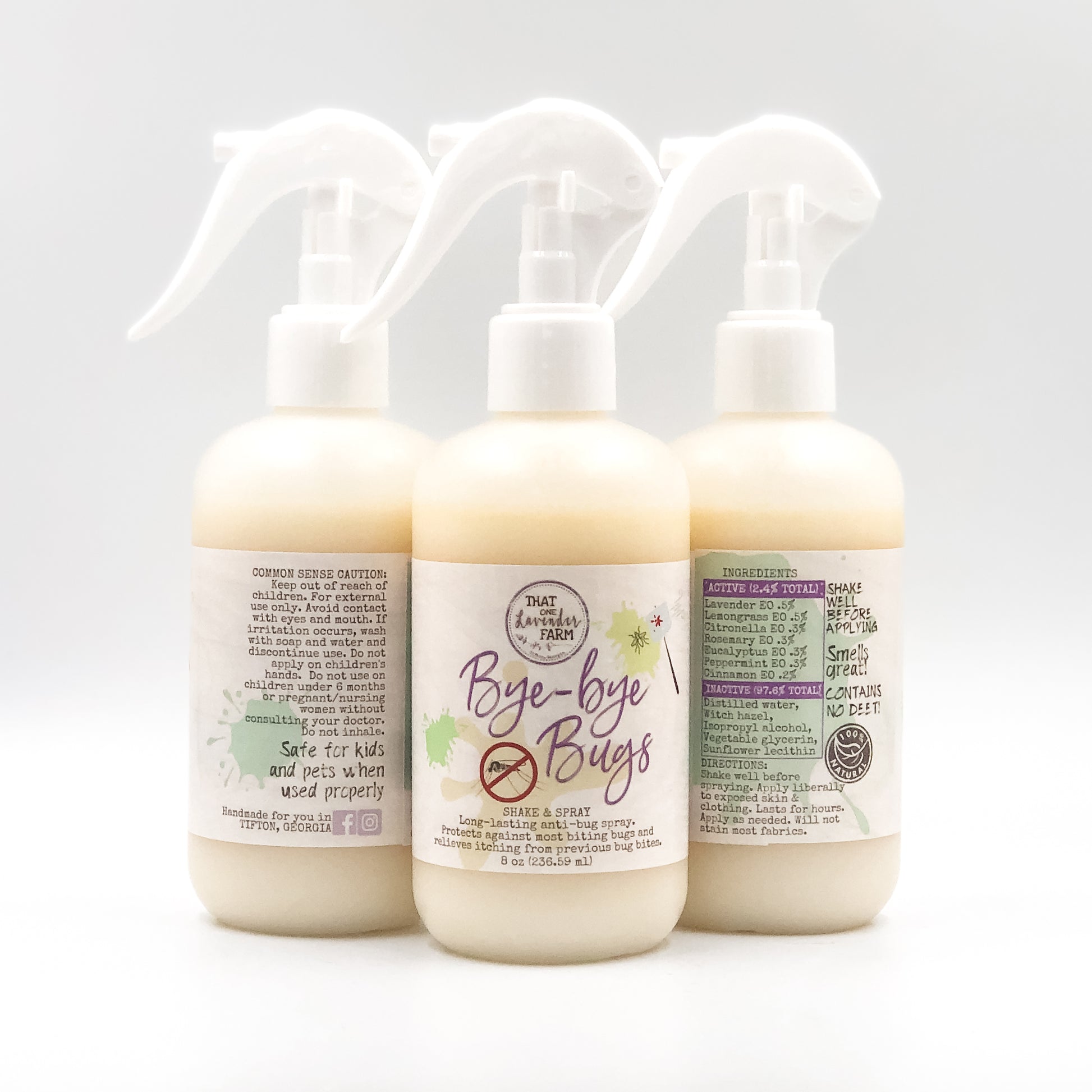 Bye-bye Bugs Bug Repellent Spray & Itch Relief (7106117271729)