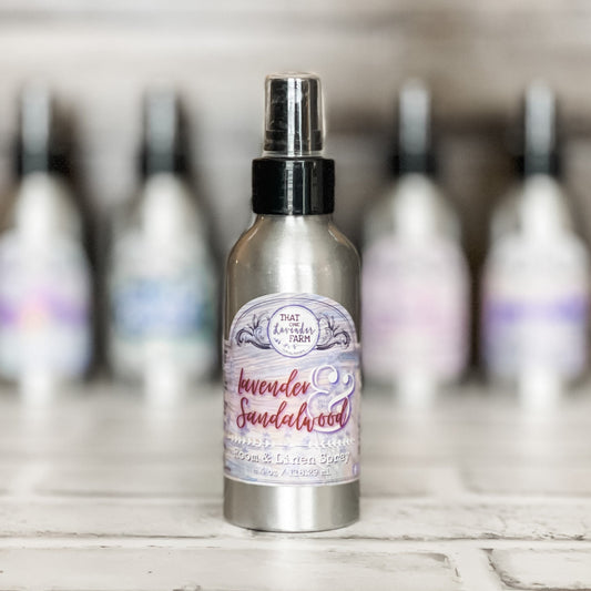 Lavender & Sandalwood Room & Linen Spray (7178664771761)